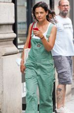 KATIE HOLMES Out and About in New York 07/14/2022