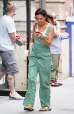 KATIE HOLMES Out and About in New York 07/14/2022