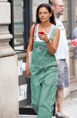 KATIE HOLMES Out and About in New York 07/14/2022