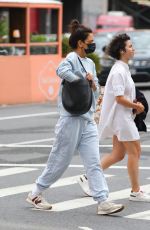 KATIE HOLMES Out and About in New York 07/27/2022