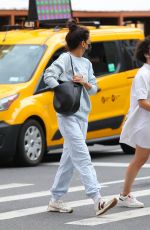 KATIE HOLMES Out and About in New York 07/27/2022