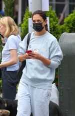 KATIE HOLMES Out and About in New York 07/27/2022