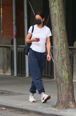 KATIE HOLMES Out and About in New York 07/29/2022