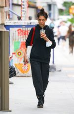 KATIE HOLMES Out for Coffee in New York 07/06/2022