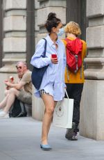 KATIE HOLMES Out in New York 07/01/2022