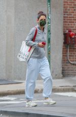 KATIE HOLMES Out in New York 07/13/2022