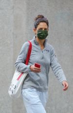 KATIE HOLMES Out in New York 07/13/2022