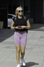 KATIE MCGLYNN Leaves BBC Morning Live Studios in Mannchester 07/11/2022