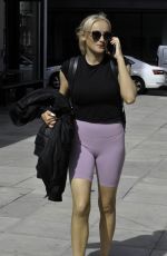 KATIE MCGLYNN Leaves BBC Morning Live Studios in Mannchester 07/11/2022