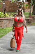 KATIE PRICE in Bikini on the Beach in Thailand 07/03/2022