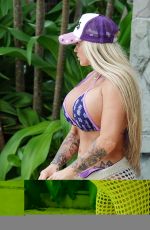 KATIE PRICE in Bikini Out on Holidays in Thailand 07/07/2022