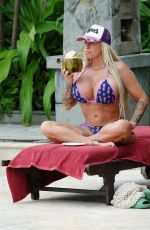 KATIE PRICE in Bikini Out on Holidays in Thailand 07/07/2022