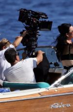 KATY PERRY on the Set of New Dolce & Gabbana Commercial in Capri 07/16/2022