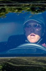 KATY PERRY Wearing a Face Mask Out in Beverly Hills 07/25/2022