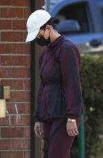 KATY PERRY Wearing a Face Mask Out in Beverly Hills 07/25/2022