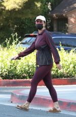 KATY PERRY Wearing a Face Mask Out in Beverly Hills 07/25/2022