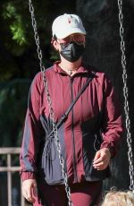 KATY PERRY Wearing a Face Mask Out in Beverly Hills 07/25/2022