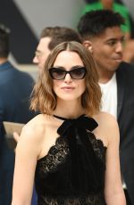 KEIRA KNIGHTLEY at Chanel Haute Couture Fall/Winter 2022/2023 Show at Paris Fashion Week 07/05/2022