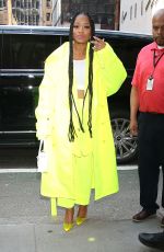 KEKE PALMER Arrives at Today Show in New York 07/21/2022