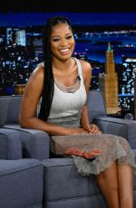 KEKE PALMER at Tonight Show Starring Jimmy Fallon in New York 07/19/2022