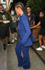 KEKE PALMER Leaves Her Hotel in London 07/27/2022