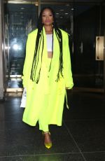 KEKE PALMER Leaves Today Show in New York 07/21/2022