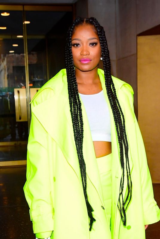 KEKE PALMER Leaves Today Show in New York 07/21/2022
