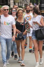 KELLY HOLMES, Phillip Schofield and Alison Hammond at Pride Festival in Londn 07/02/2022
