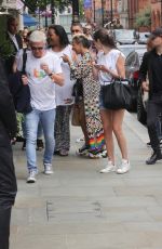 KELLY HOLMES, Phillip Schofield and Alison Hammond at Pride Festival in Londn 07/02/2022