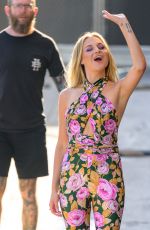 KELSEA BALLERINI Leave Jimmy Kimmel Live in Los Angeles 06/30/2022