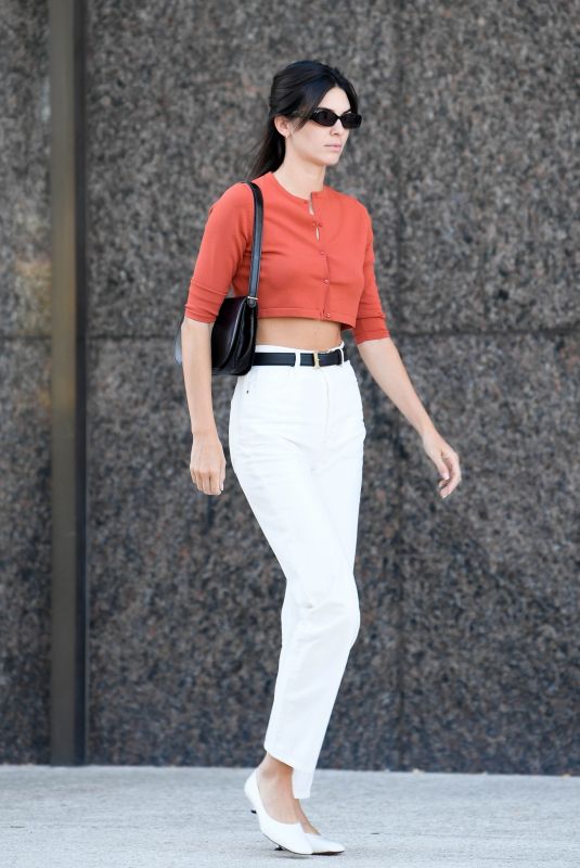 KENDALL JENNER Leaves Salon Republic in Santa Monica 07/19/2022