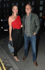 KIERA CHAPLIN Celebrates Her 40th Birthday at Chiltern Firehouse in London 07/01/2022