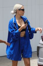 KIM and KOURTNEY KARDASHIAN at a Birthday Party at a Beach in Malibu 07/09/2022