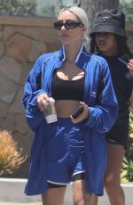 KIM and KOURTNEY KARDASHIAN at a Birthday Party at a Beach in Malibu 07/09/2022
