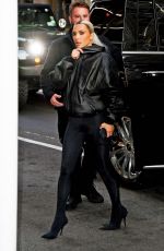 KIM KARDASHIAN Arrives for Dinner at Polo Bar in New York 07/13/2022