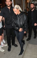 KIM KARDASHIAN Arrives for Dinner at Polo Bar in New York 07/13/2022