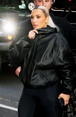 KIM KARDASHIAN Arrives for Dinner at Polo Bar in New York 07/13/2022