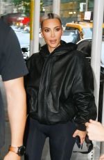 KIM KARDASHIAN Arrives for Dinner at Polo Bar in New York 07/13/2022