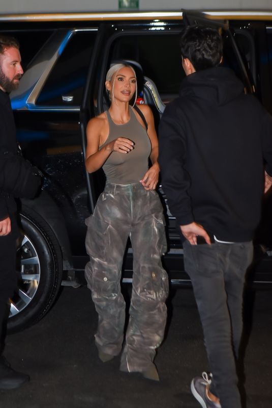 KIM KARDASHIAN at American Dream Mall and Amusement Park in Rutherford 07/12/2022