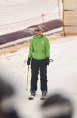 KIM KARDASHIAN at Indoor Snow Slopes at American Dream Mall in Rutherford 07/13/2022