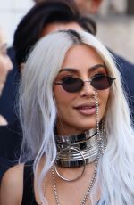KIM KARDASHIAN at Jean Paul Gaultier Show at Paris Fashion Week 07/06/2022