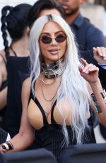 KIM KARDASHIAN at Jean Paul Gaultier Show at Paris Fashion Week 07/06/2022