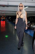 KIM KARDASHIAN Heading to Jean Paul Gaultier Fashion Show in Paris 07/06/2022