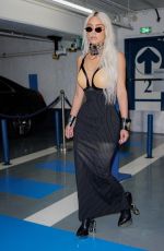 KIM KARDASHIAN Heading to Jean Paul Gaultier Fashion Show in Paris 07/06/2022