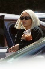 KIM KARDASHIAN, OLIVIA PIERSON and NATALIE HALCRO at Epione Skin Care Clinic in Beverly Hills 07/21/2022
