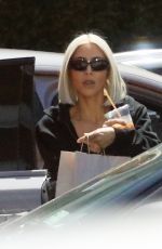 KIM KARDASHIAN, OLIVIA PIERSON and NATALIE HALCRO at Epione Skin Care Clinic in Beverly Hills 07/21/2022