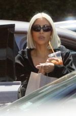 KIM KARDASHIAN, OLIVIA PIERSON and NATALIE HALCRO at Epione Skin Care Clinic in Beverly Hills 07/21/2022