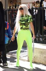 KIM KARDASHIAN Out Shopping at Balenciaga in Paris 07/05/2022