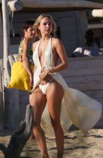 KIMBERLEY GARNER at Club 55 Beach in Saint-Tropez 07/10/2022