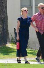 KIRSTEN DUNST and Jesse Plemmons Out for Lunch at Marie et Cie in Valley Village 07/25/2022